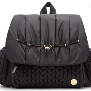 HAPP diaper bag levy backpack black